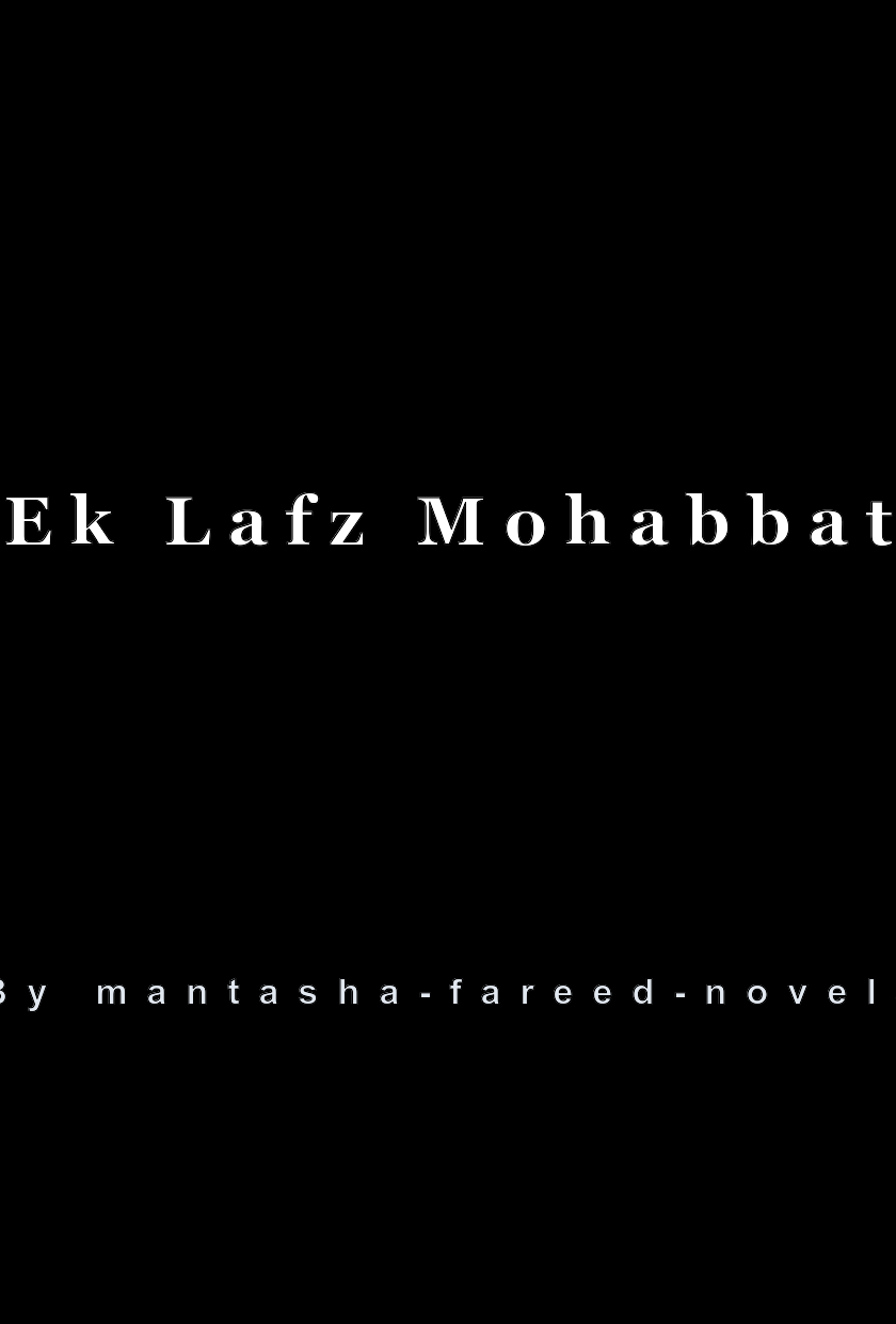 Ek Lafz Mohabbat