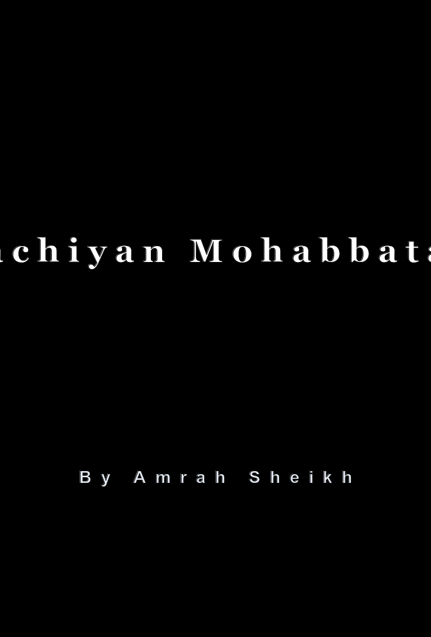 Sachiyan Mohabbatan